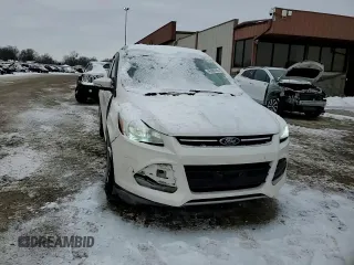 2015 Ford Escape Titanium with VIN 1FMCU9J92FUA23604, listed as a Copart auction lot 45985205 with 158,853 mi miles and Salvage Title. Bid and sale history available at carsss.com. Image 12.