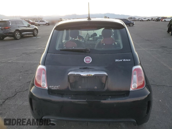 2018 FIAT 500 Pop with VIN 3C3CFFKH8JT528685, listed as a Copart auction lot 89029515 with 74,153 mi miles and Salvage Title. Bid and sale history available at carsss.com. Image 6.