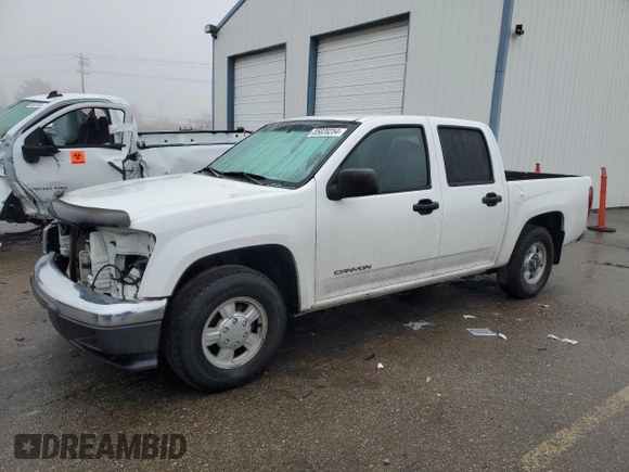 2004 GMC Canyon 1SB SLE Z85 with VIN 1GTCS136348213545, listed as a Copart auction lot 85020254 with 190,093 mi miles and Salvage Title. Bid and sale history available at carsss.com. Image 1.