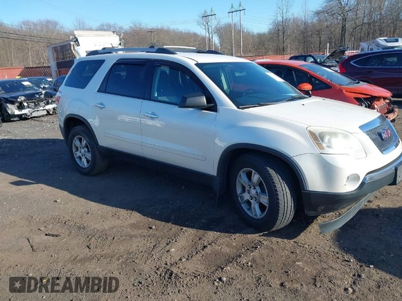 2012 GMC Acadia SLE with VIN 1GKKRPED7CJ202808, listed as a IAAI auction lot 41733840 with 92,550 mi miles. Bid and sale history available at carsss.com. Image 1.