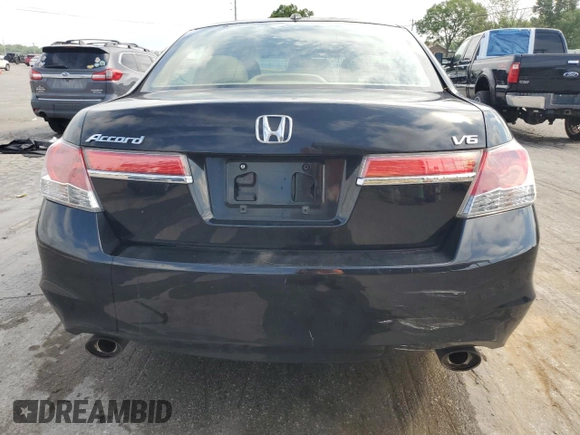 2011 Honda Accord EX-L with VIN 1HGCP3F82BA012737, listed as a Copart auction lot 63999815 with 175,229 mi miles and Salvage title. Bid and sale history available at DreamBid. Image 6.