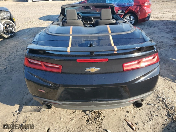 2017 Chevrolet Camaro 1SS with VIN 1G1FF3D72H0165277, listed as a Copart auction lot 46444575 with 119,090 mi miles and Salvage Title. Bid and sale history available at carsss.com. Image 6.