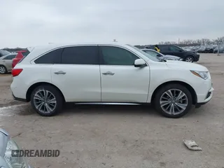 2017 Acura MDX w/Technology Pkg with VIN 5FRYD4H55HB022084, listed as a IAAI auction lot 41585958 with 57,458 mi miles. Bid and sale history available at carsss.com. Image 13.