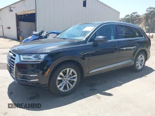 2017 Audi Q7 Premium Plus with VIN WA1LAAF74HD039726, listed as a IAAI auction lot 42266199 with 112,710 mi miles and . Bid and sale history available at DreamBid. Image 17.