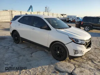 2021 Chevrolet Equinox LS z VIN 3GNAXHEV4MS115371, wystawiony jako Copart lot #48533025 z przebiegiem 72 317 mil mil oraz Szkoda całkowita • Salvage title. Historia ofert i sprzedaży dostępna na DreamBid. Obrazek 4.