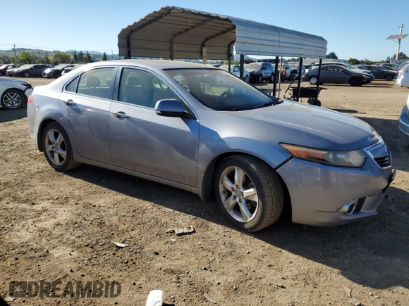 2011 Acura TSX with VIN JH4CU2F60BC012688, listed as a Copart auction lot 50041665 with 539,658 mi miles and Salvage title. Bid and sale history available at DreamBid. Image 4.