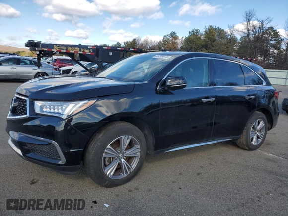2020 Acura MDX with VIN 5J8YD4H33LL031454, listed as a Copart auction lot 45298875 with 18,627 mi miles and Salvage Title. Bid and sale history available at carsss.com. Image 1.