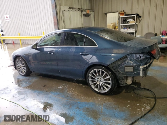 2020 Mercedes-Benz CLA 250 with VIN WDD5J4GB8LN029129, listed as a Copart auction lot 44727974 with 65,172 mi miles and . Bid and sale history available at DreamBid. Image 2.