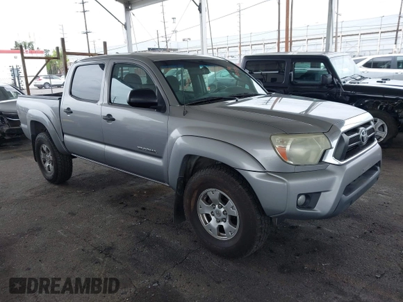 2015 Toyota Tacoma PreRunner with VIN 3TMJU4GN3FM186933, listed as a IAAI auction lot 42105924 with 362,965 mi miles and . Bid and sale history available at DreamBid. Image 1.