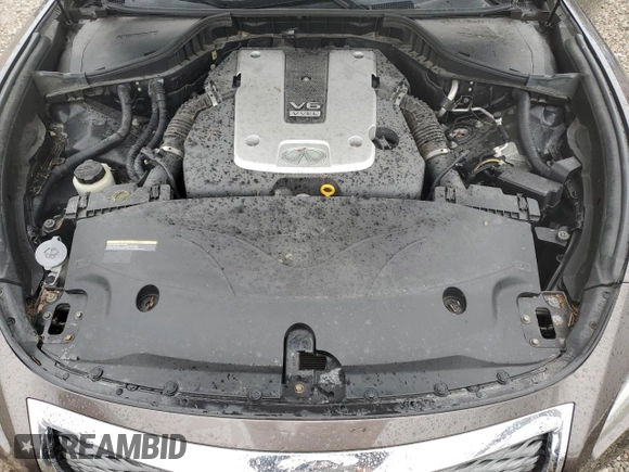 2017 Infiniti Q70 3.7 with VIN JN1BY1PR9HM210552, listed as a Copart auction lot 47819325 with 50,847 mi miles and Salvage title. Bid and sale history available at DreamBid. Image 11.
