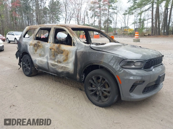 2021 Dodge Durango GT Plus with VIN 1C4RDHDG4MC660984, listed as a IAAI auction lot 41921963 with Not Provided miles and . Bid and sale history available at DreamBid. Image 1.