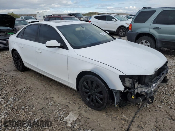 2014 Audi A4 Premium with VIN WAUBFAFL5EN029502, listed as a Copart auction lot 53339755 with 120,864 mi miles and Salvage Title. Bid and sale history available at carsss.com. Image 4.