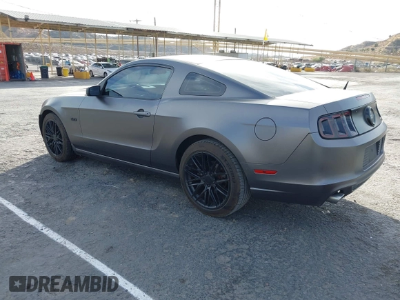 2013 Ford Mustang GT with VIN 1ZVBP8CF0D5247978, listed as a IAAI auction lot 41483581 with 111,560 mi miles. Bid and sale history available at carsss.com. Image 3.