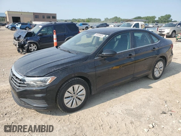 2019 Volkswagen Jetta S with VIN 3VWC57BU0KM162098, listed as a Copart auction lot 59089505 with 89,464 mi miles and Salvage title. Bid and sale history available at DreamBid. Image 1.