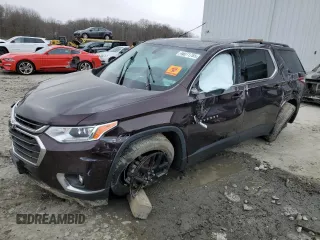2020 Chevrolet Traverse LT with VIN 1GNEVHKW6LJ105574, listed as a Copart auction lot 46071785 with Not provided miles and Salvage title. Bid and sale history available at DreamBid. Image 1.