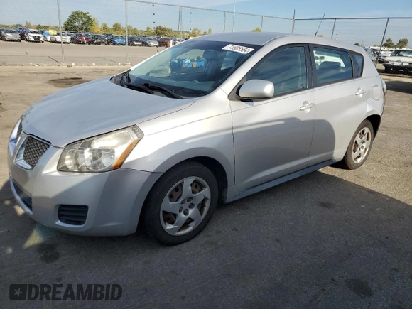 2009 Pontiac Vibe w/1SA with VIN 5Y2SP67809Z451666, listed as a Copart auction lot 71505564 with 165,306 mi miles and Salvage Title. Bid and sale history available at carsss.com. Image 1.