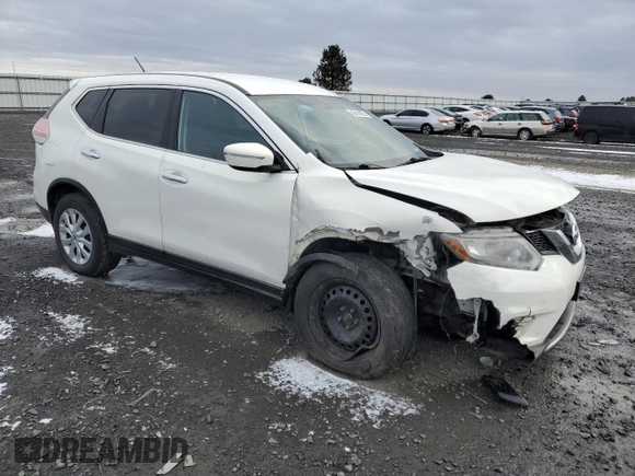2014 Nissan Rogue S with VIN 5N1AT2MK9EC807010, listed as a Copart auction lot 43414925 with 238,017 mi miles and Salvage Title. Bid and sale history available at carsss.com. Image 4.