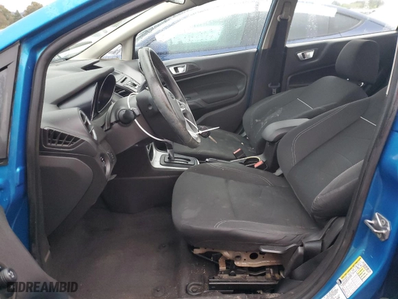 2014 Ford Fiesta SE with VIN 3FADP4BJ7EM220871, listed as a Copart auction lot 44850835 with 0 mi miles and Salvage Title. Bid and sale history available at carsss.com. Image 7.