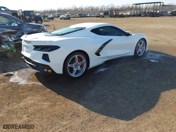 2023 Chevrolet Corvette 1LT with VIN 1G1YA2D48P5130350, listed as a IAAI auction lot 41679244 with 7,927 mi miles. Bid and sale history available at carsss.com. Image 4.