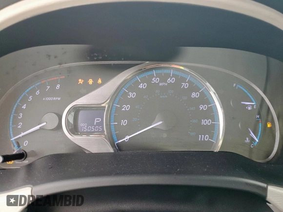 2013 Toyota Sienna XLE AAS with VIN 5TDYK3DC6DS291562, listed as a Copart auction lot 62411965 with 150,505 mi miles and Salvage title. Bid and sale history available at DreamBid. Image 9.