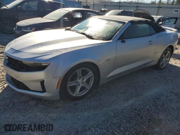 2019 Chevrolet Camaro 1LT with VIN 1G1FB3DS5K0122690, listed as a Copart auction lot 46589105 with 120,378 mi miles and Clean Title. Bid and sale history available at carsss.com. Image 1.