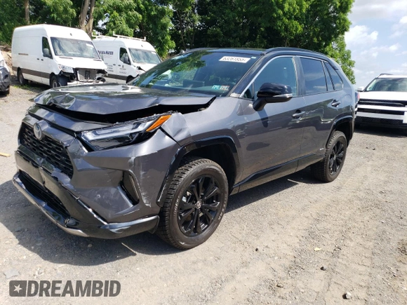 2024 Toyota RAV4 Hybrid XSE with VIN 2T3E6RFV5RW071652, listed as a Copart auction lot 63261855 with 16,112 mi miles and Clean title. Bid and sale history available at DreamBid. Image 1.