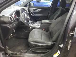 2021 Chevrolet Blazer LT with VIN 3GNKBHR46MS522760, listed as a Copart auction lot 89177745 with 0 mi miles and Salvage Title. Bid and sale history available at carsss.com. Image 7.