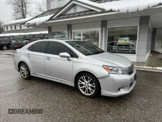 2010 Lexus HS 250h with VIN JTHBB1BA3A2021136, listed as a Copart auction lot 46173495 with 203,110 mi miles and Clean Title. Bid and sale history available at DreamBid. Image 1.