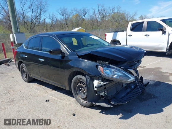 2019 Nissan Sentra S with VIN 3N1AB7AP2KY345206, listed as a IAAI auction lot 41807944 with 113,063 mi miles and . Bid and sale history available at DreamBid. Image 1.