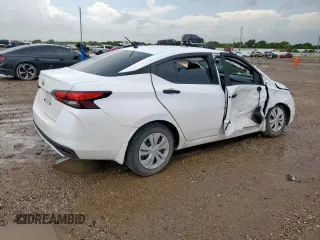 2021 Nissan Versa S with VIN 3N1CN8DVXML895737, listed as a Copart auction lot 60510795 with 47,272 mi miles and Salvage title. Bid and sale history available at DreamBid. Image 3.