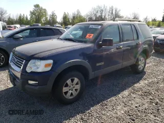 2006 Ford Explorer XLT with VIN 1FMEU73E96UA51679, listed as a Copart auction lot 54276995 with 185,074 mi miles and Clean Title. Bid and sale history available at carsss.com. Image 1.