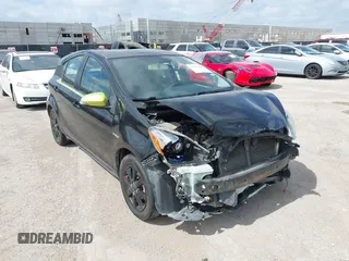 2016 Toyota Prius One with VIN JTDKDTB35G1116515, listed as a IAAI auction lot 42607945 with 141,016 mi miles and . Bid and sale history available at DreamBid. Image 1.