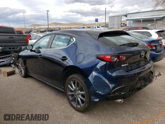 2019 Mazda Mazda3 Hatchback with VIN JM1BPAJM0K1136007, listed as a Copart auction lot 45715503 with 35,623 mi miles. Bid and sale history available at carsss.com. Image 2.