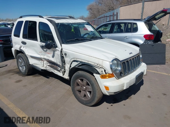 2006 Jeep Liberty Limited with VIN 1J4GL58KX6W180273, listed as a IAAI auction lot 41896673 with 146,404 mi miles. Bid and sale history available at carsss.com. Image 1.