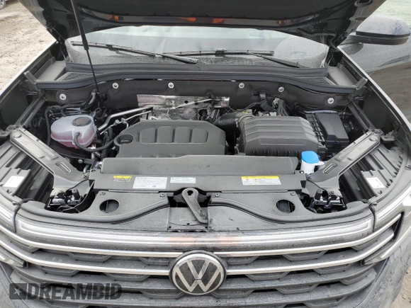 2024 Volkswagen Atlas Peak Edition SEL with VIN 1V2GR2CA9RC582274, listed as a Copart auction lot 79362524 with 1,619 mi miles and Salvage title. Bid and sale history available at DreamBid. Image 12.
