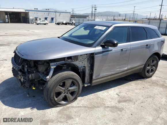 2021 Land Rover Range Rover Velar S with VIN SALYJ2EX6MA306386, listed as a Copart auction lot 52031165 with 20,713 mi miles and Salvage Title. Bid and sale history available at carsss.com. Image 1.