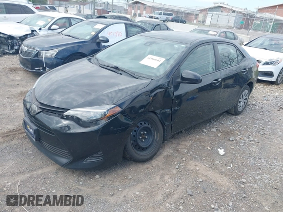 2019 Toyota Corolla L with VIN 2T1BURHE9KC236995, listed as a IAAI auction lot 41900101 with 162,810 mi miles. Bid and sale history available at carsss.com. Image 17.