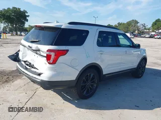 2018 Ford Explorer XLT with VIN 1FM5K7DH0JGB04338, listed as a IAAI auction lot 39979050 with 40,188 mi miles and . Bid and sale history available at DreamBid. Image 4.