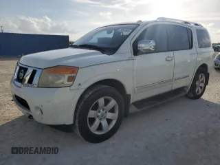 2014 Nissan Armada SV z VIN 5N1BA0NDXEN600113, wystawiony jako Copart lot #79261904 z przebiegiem 167 703 mil mil oraz Szkoda całkowita • Salvage title. Historia ofert i sprzedaży dostępna na DreamBid. Obrazek 1.