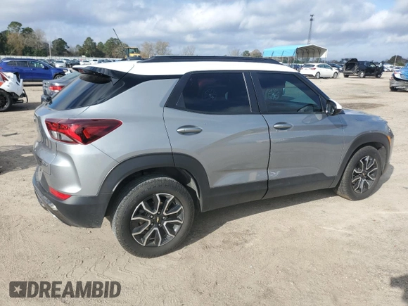 2023 Chevrolet TrailBlazer ACTIV with VIN KL79MVSL8PB120303, listed as a Copart auction lot 86834804 with 42,178 mi miles and Salvage Title. Bid and sale history available at carsss.com. Image 3.