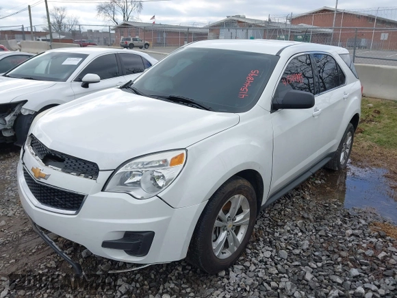 2014 Chevrolet Equinox LS z VIN 1GNALAEK4EZ106084, wystawiony jako IAAI lot #41544895 z przebiegiem 199 917 mil mil oraz . Historia ofert i sprzedaży dostępna na DreamBid. Obrazek 2.