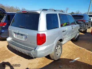 2003 Honda Pilot EX with VIN 2HKYF18603H591082, listed as a IAAI auction lot 41189213 with 355,163 mi miles. Bid and sale history available at carsss.com. Image 4.