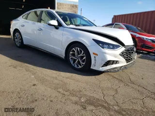 2022 Hyundai Sonata SEL with VIN KMHL14JA8NA227037, listed as a Copart auction lot 45001845 with 30,834 mi miles and Salvage Title. Bid and sale history available at carsss.com. Image 4.