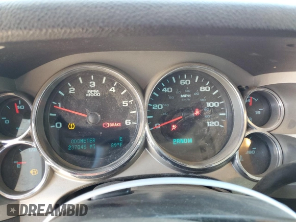 2013 Chevrolet Silverado 1500 LT with VIN 3GCPCSE07DG130112, listed as a Copart auction lot 52251385 with 237,045 mi miles and Salvage Title. Bid and sale history available at DreamBid. Image 9.