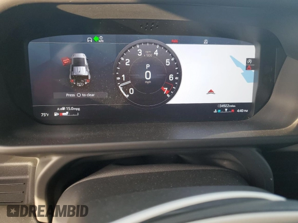 2020 Land Rover Defender HSE z VIN SALE9EEU7L2014905, wystawiony jako Copart lot #85282394 z przebiegiem 34 922 mil mil oraz Szkoda całkowita • Salvage title. Historia ofert i sprzedaży dostępna na DreamBid. Obrazek 9.