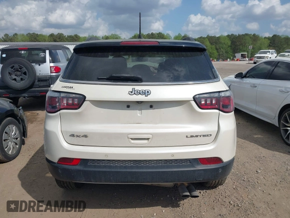 2019 Jeep Compass Limited with VIN 3C4NJDCB3KT594368, listed as a IAAI auction lot 41956414 with 88,198 mi miles and . Bid and sale history available at DreamBid. Image 16.