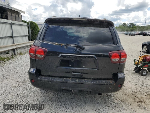 2021 Toyota Sequoia TRD Sport with VIN 5TDCY5B14MS185097, listed as a Copart auction lot 56048814 with 47,553 mi miles and Salvage Title. Bid and sale history available at carsss.com. Image 6.