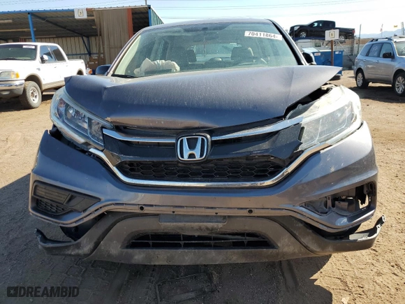 2016 Honda CR-V LX with VIN 5J6RM4H39GL133280, listed as a Copart auction lot 70411864 with 53,165 mi miles and Salvage Title. Bid and sale history available at carsss.com. Image 5.