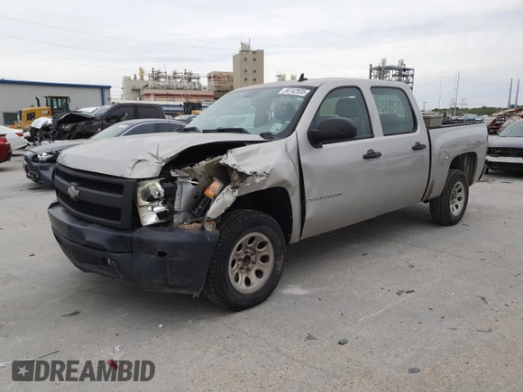 2008 Chevrolet Silverado 1500 Work Truck with VIN 2GCEC13C381331034, listed as a Copart auction lot 50742935 with 213,434 mi miles and Salvage Title. Bid and sale history available at DreamBid. Image 1.