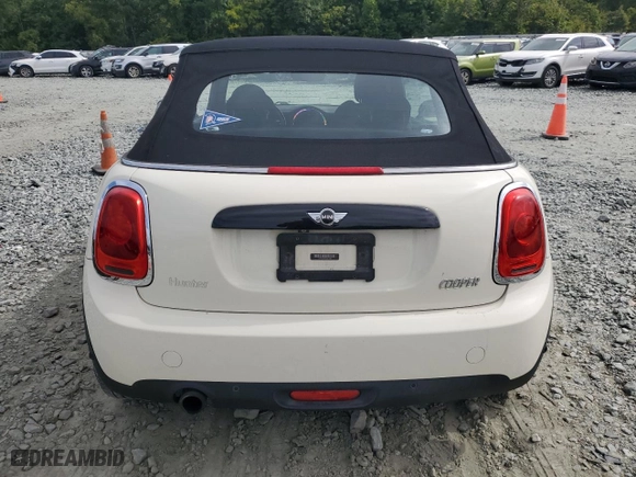 2016 MINI Cooper Convertible with VIN WMWWG5C56G3C18883, listed as a Copart auction lot 70001434 with 57,985 mi miles and Salvage Title. Bid and sale history available at carsss.com. Image 6.